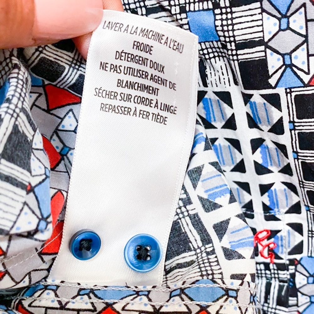 Robert Graham Patchwork Button Down Shirt - image 7